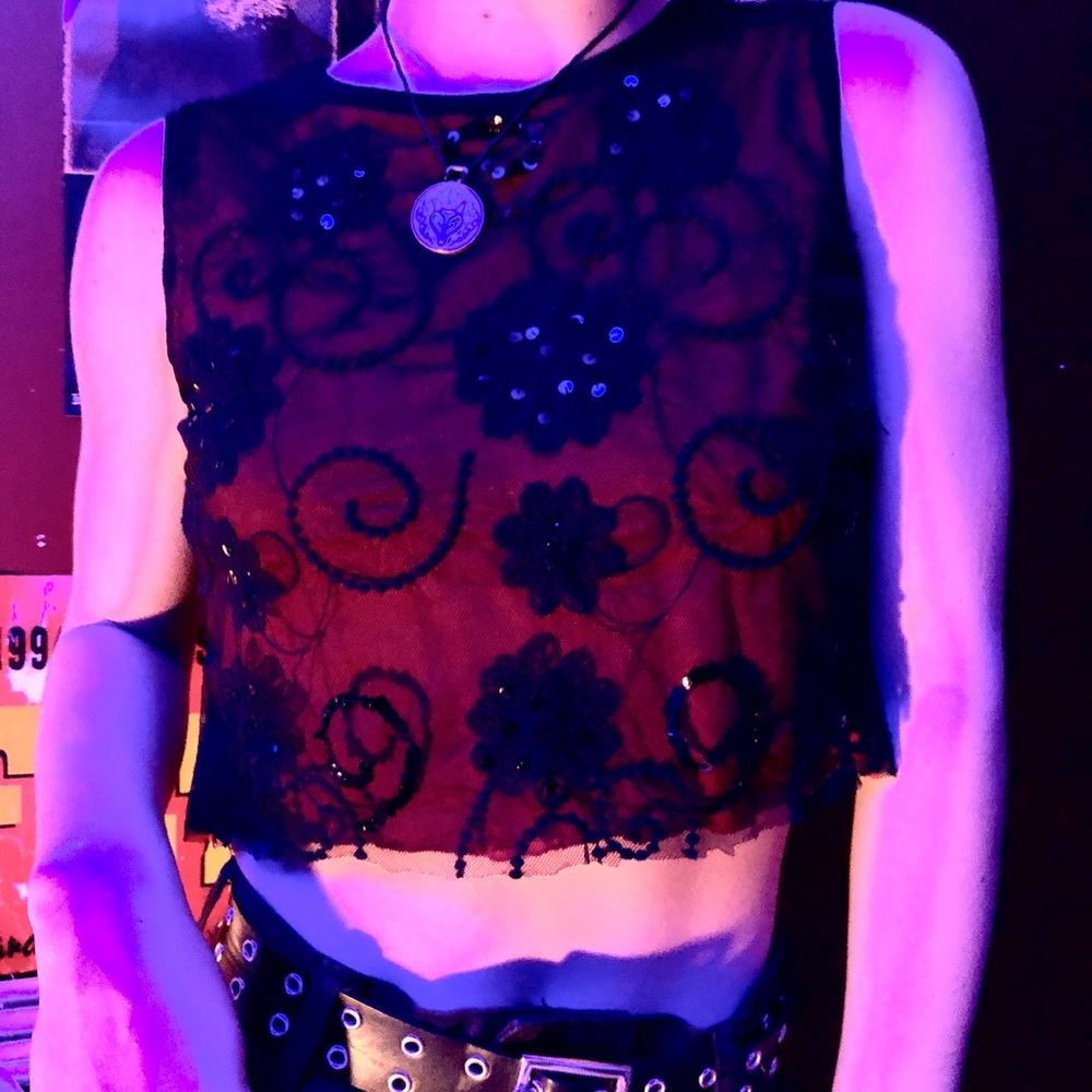 Floral Crop Top/ Tank Top